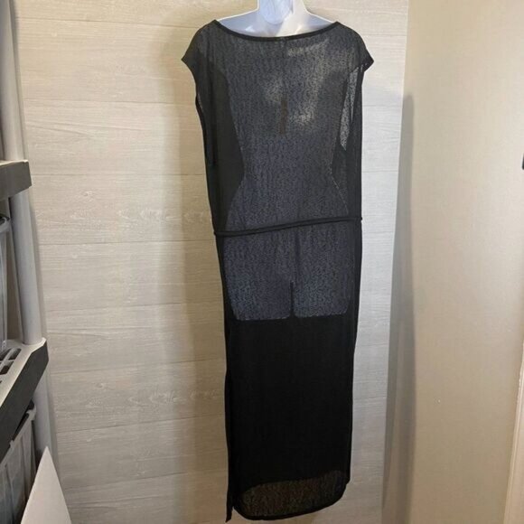 Women's Sexy Swimsuit Cover Ups‎ Casual See Through Sheer Long Maxi Dress - Picture 4 of 5